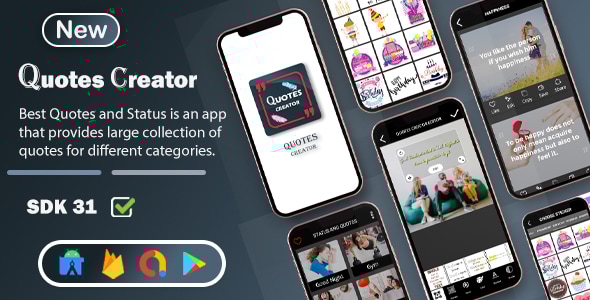 Quotes Creator Editor - CodeCanyon Item for Sale