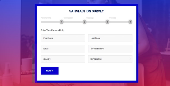 Multistep Form HTML5 CSS Bootstrap5 Template - CodeCanyon Item for Sale