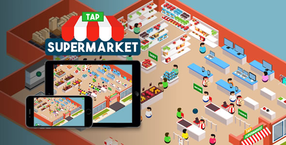 Tap Supermarket - HTML5 Game - CodeCanyon Item for Sale