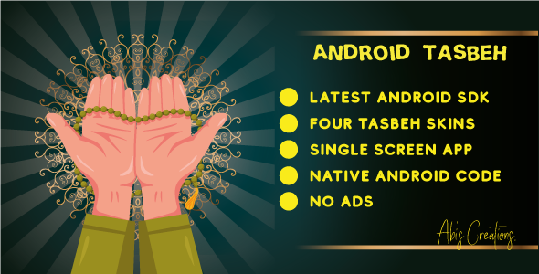 Android Tasbeh - CodeCanyon Item for Sale