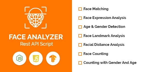 Face Analyzer REST API Script | Top of the Tensorflow Core - CodeCanyon Item for Sale