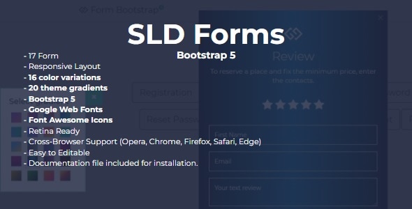 SLD Forms Bootstrap 5 - CodeCanyon Item for Sale