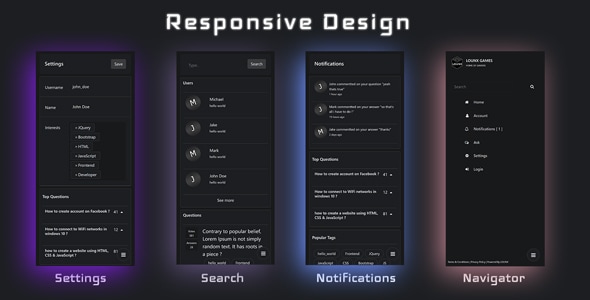 The Best Forum HTML template - CodeCanyon Item for Sale