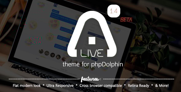 Alive Theme for phpSocial - CodeCanyon Item for Sale