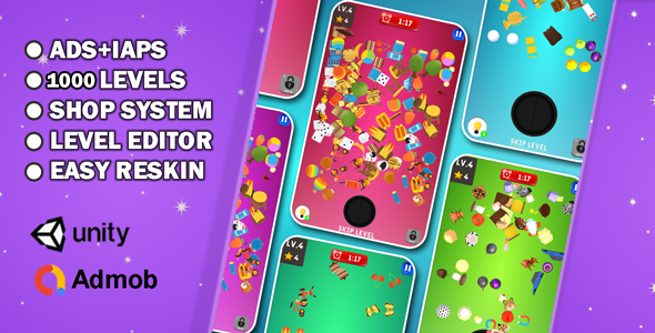 Match 3d unity source code - CodeCanyon Item for Sale