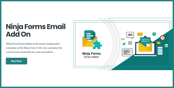 Ninja Forms Email Add On - CodeCanyon Item for Sale