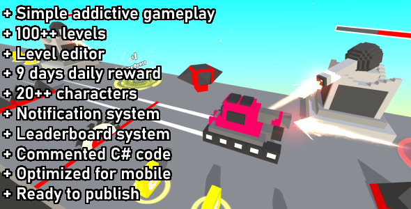 Unity Game Template - Tower Blaster (Unity 6) - CodeCanyon Item for Sale