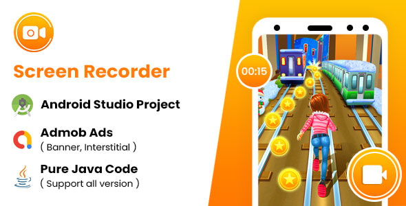 Screen Recorder App with Admob | Android - CodeCanyon Item for Sale