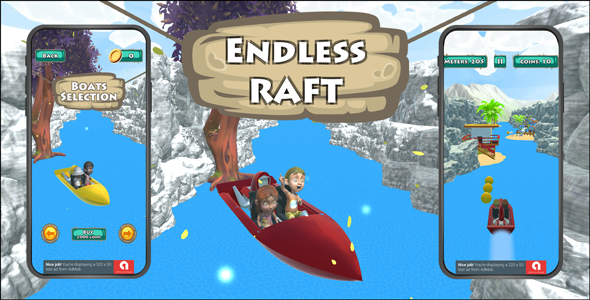 Endless Raft 3D: Unity | Android | iOS - CodeCanyon Item for Sale