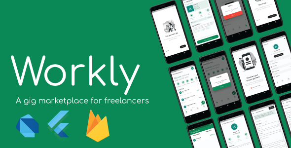 Workly - Real-Time freelancers and gigs market place flutter app - CodeCanyon Item for Sale