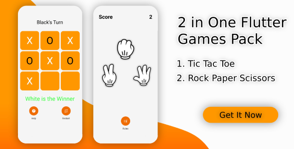 2 in One Flutter Games Bundle Pack - CodeCanyon Item for Sale