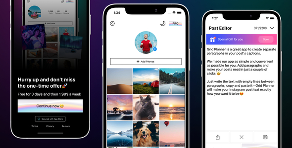 Grid: Feed & Post Planner - CodeCanyon Item for Sale
