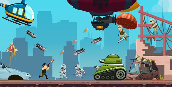 SUPER COMMANDO - UNITY COMPLETE GAME - CodeCanyon Item for Sale