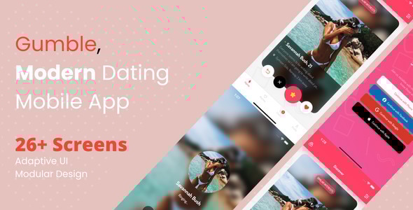 Modern Dating App - Android/iOS - CodeCanyon Item for Sale