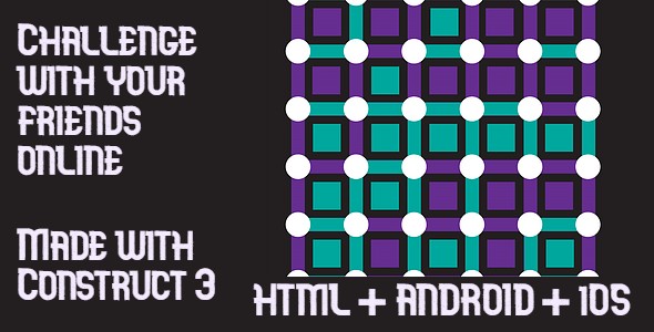 Dots n Lines Online Multiplayer | Construct 3 - CodeCanyon Item for Sale