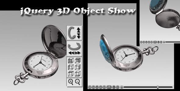 jQuery 3D Object Show - CodeCanyon Item for Sale