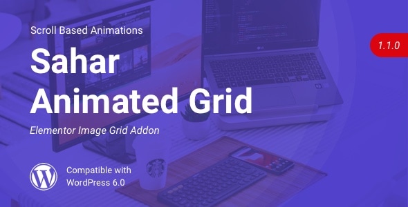 Sahar Animated Grid | Elementor Image Grid - CodeCanyon Item for Sale