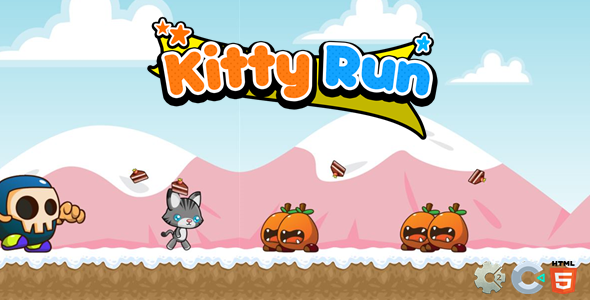 Kitty Run - Construct 2/3 Game - CodeCanyon Item for Sale