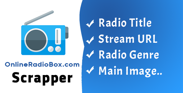 OnlineRadioBox.com Scraper : Radio Stations Extraction - CodeCanyon Item for Sale