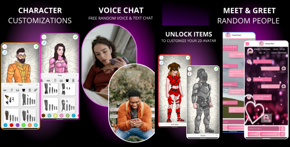 DateShate - Random Chat & Date - CodeCanyon Item for Sale