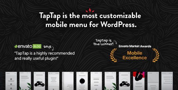 TapTap: A Super Customizable WordPress Mobile Menu - CodeCanyon Item for Sale