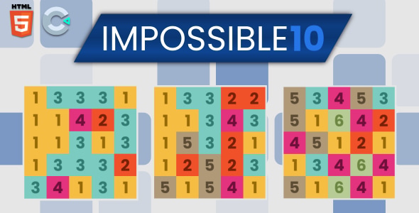 Impossible 10 - HTML5 Puzzle Game - CodeCanyon Item for Sale