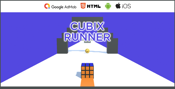 Cubix Runner 3D: Android | iOS | HTML - CodeCanyon Item for Sale