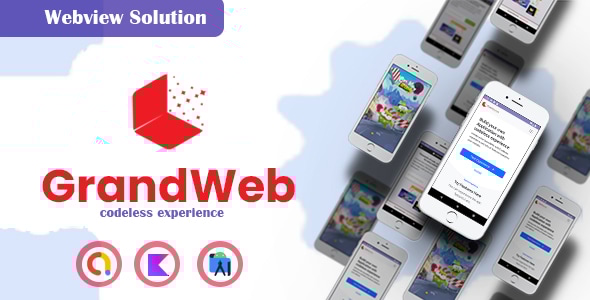 GrandWeb - Codeless WebView rich-features remote config - CodeCanyon Item for Sale