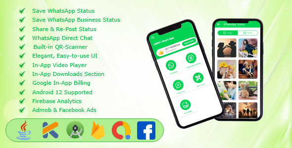 Liberty What's Tools - Status Saver & Toolkit for WhatsApp - CodeCanyon Item for Sale