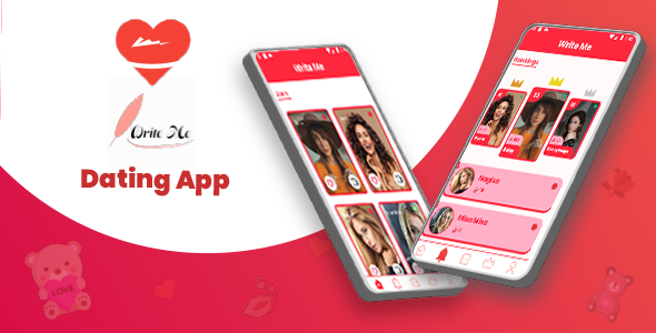 Write Me - Dating App (Kotlin & Javascript) - CodeCanyon Item for Sale