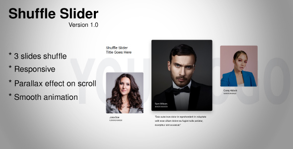 Shuffle Slider - v1.0 - CodeCanyon Item for Sale
