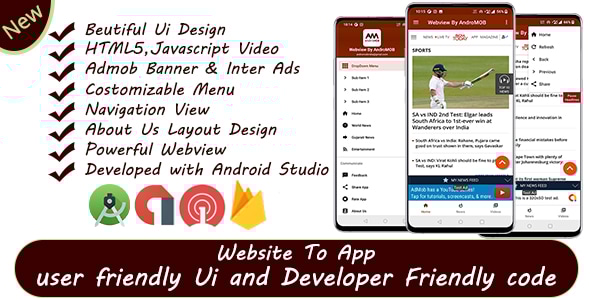 Super Universal Webview Android App With Admob - CodeCanyon Item for Sale