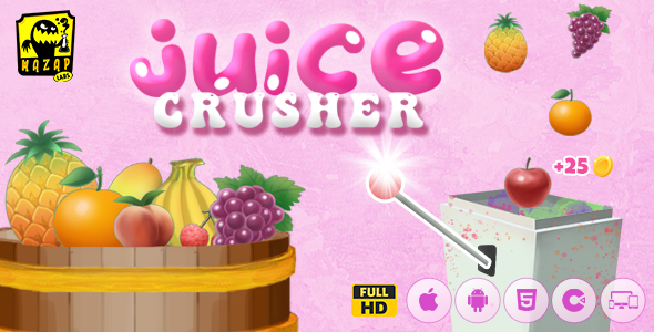 Juice Crusher - Fun Game (Construct) - CodeCanyon Item for Sale