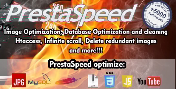 Prestashop Presta Speed - database / webp / image site optiomization - CodeCanyon Item for Sale