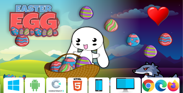 Easter Egg - HTML5 Game (Construct 3) - CodeCanyon Item for Sale