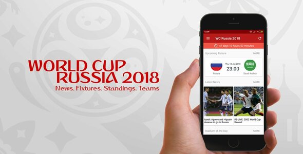 World Cup Final App - CodeCanyon Item for Sale