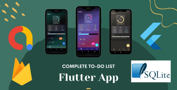 Complete Todo List Flutter App - CodeCanyon Item for Sale