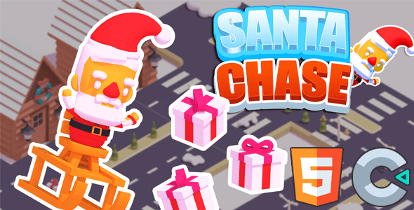 Santa Chase - (HTML5 Game - Construct 3) - CodeCanyon Item for Sale