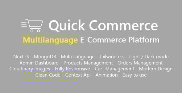 NextJS MongoDB E-Commerce Platform - CodeCanyon Item for Sale