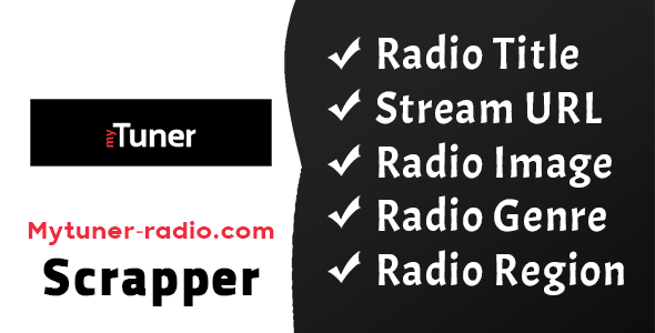 Mytuner-radio.com Scraper - CodeCanyon Item for Sale