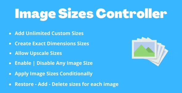 Image Sizes Controller - CodeCanyon Item for Sale