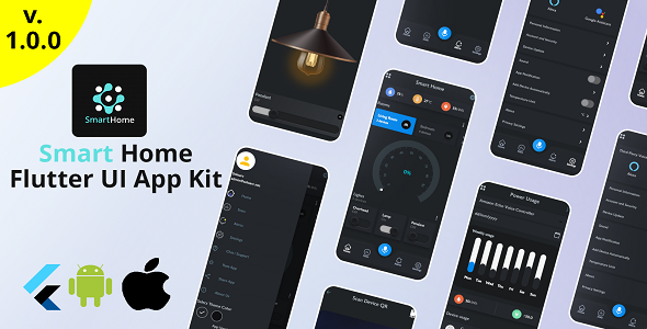 Smart Home: A Flutter UI App Kit - CodeCanyon Item for Sale