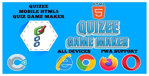 Quizee - Mobile HTML5 Quiz Game Maker C3P (Construct 3) - CodeCanyon Item for Sale