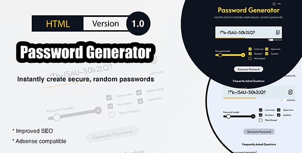 Password Generator - CodeCanyon Item for Sale