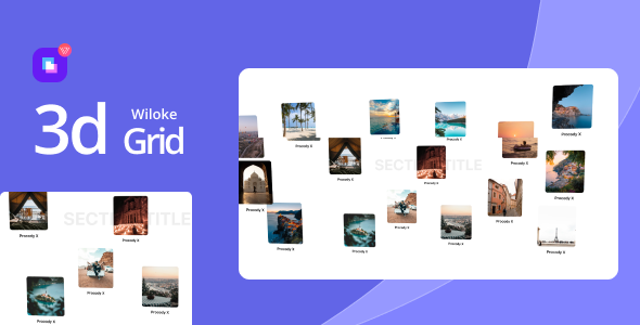 Wiloke 3D Grid for Elementor - CodeCanyon Item for Sale