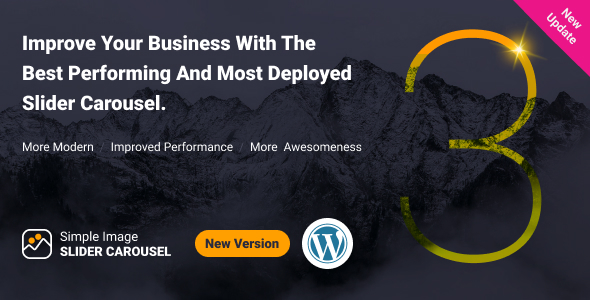Simple Image Slider Carousel Wordpress & WooCommerce Plugin - CodeCanyon Item for Sale