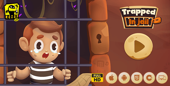 Trapped In Jail - Brain Game (Construct) - CodeCanyon Item for Sale