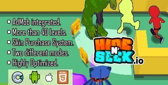 Hide N Seek IO - ( C3P + HTML5) - CodeCanyon Item for Sale