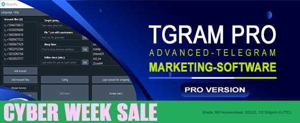 TGramPro - Advanced Telegram Marketing Software - CodeCanyon Item for Sale