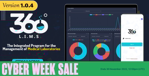 360 LIMS - Multi Branches Laboratory Management System - CodeCanyon Item for Sale